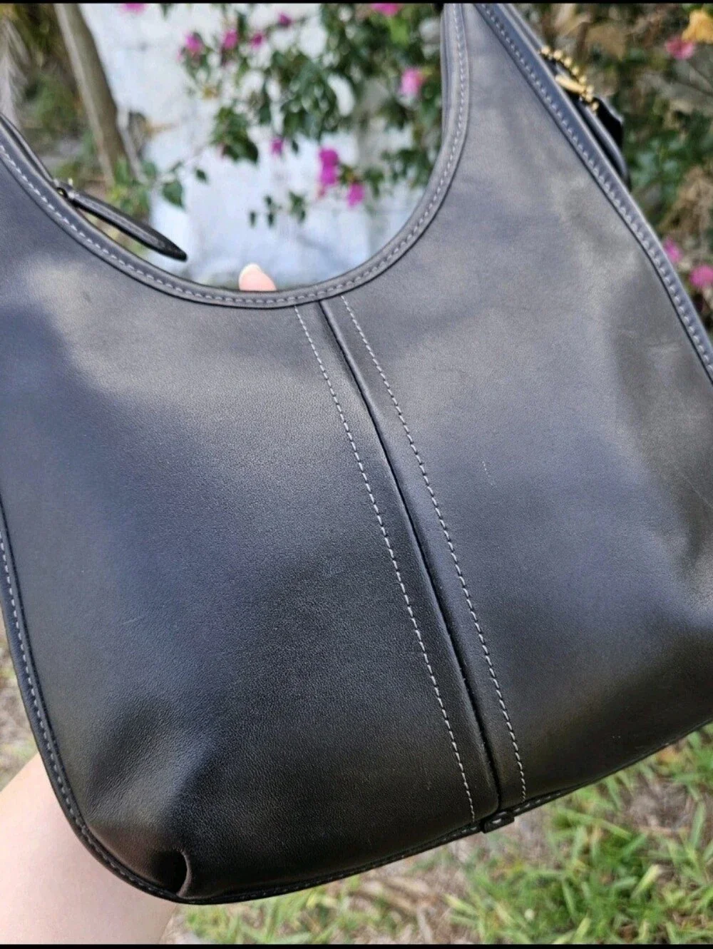 Coach Ergo C2265 Black All Leather Shoulder Bag – Hangtag Included